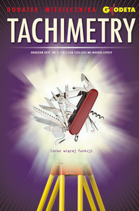 Ilustracja: Tachimetry - grudzień 2010, GEODETA 187