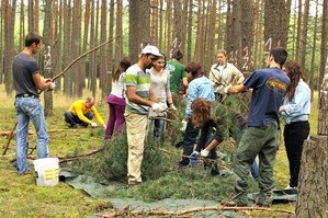 Ilustracja: Międzynarodowe pomiary Puszczy Drawieńskiej