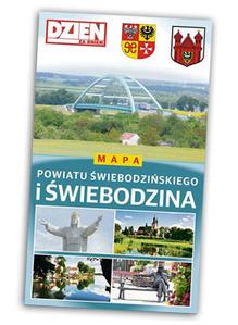 Ilustracja: Mapa Świebodzina w "Dzień za dniem"