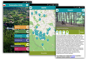 Ilustracja: Mobilny przewodnik po Świeradowie-Zdroju