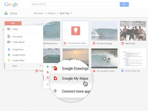 Ilustracja: Twórz własne mapy na Dysku Google