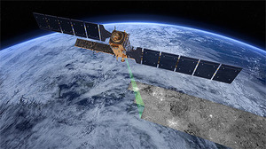 Ilustracja: Nadchodzi nowa era satelitów radarowych <br />
Satelita radarowy Sentinel-1A (fot. ESA)