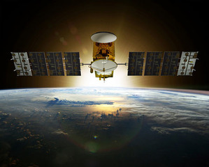Ilustracja: Jason-3 pomierzy topografię oceanów <br />
fot. NASA
