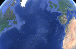 Ilustracja: Lepsza rzeźba oceanów w Google Earth