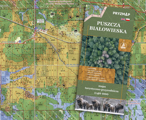 Ilustracja: Nowa mapa turystyczno-przyrodnicza Puszczy Białowieskiej