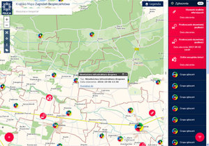 Ilustracja: Esri docenia Krajową Mapę Zagrożeń Bezpieczeństwa