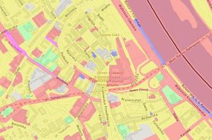 Ilustracja: Pełnomocnik ds. Krajowego Zasobu Nieruchomości powołany <br />
Mapa własności nieruchomości w geoportalu Urzędu m.st. Warszawy