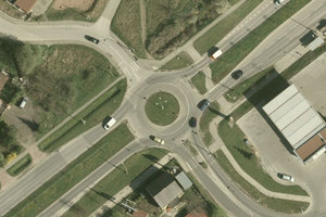 Ilustracja: Geodeci patronem ronda w Kielcach - jest projekt uchwały <br />
Fot. Geoportal Kielce