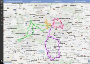 Ilustracja: Emapa udostępnia darmową wersję planera tras dla logistyki