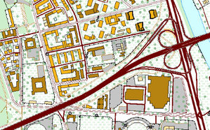 Ilustracja: Nowe obiekty w BDOT i BDO <br />
fot. Geoportal.gov.pl