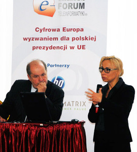 Ilustracja: Geodezja na Forum Teleinformatyki
