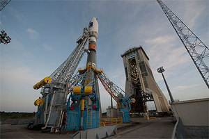Ilustracja: Start Galileo jeszcze dziś? <br />
fot. ESA