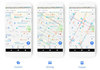 Ilustracja: Kolorowe ikonki na Mapach Google