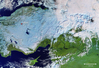 Ilustracja: Śnieg w Turcji na zdjęciu z satelity Sentinel-3