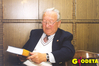 Ilustracja: <b class=pic_title>Spotkanie z dr. Jerzym Zarzyckim, światowej sławy fotogrametrą</b> <br />
<br />
<b class=pic_author>fot.  Anna Wardziak</b><br />
<br />
