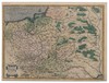 Ilustracja: <b class=pic_title>Poloniae finitimarumque locorum descriptio</b> <br />
<br />
<b class=pic_description>Najpopularniejsza XVI-wieczna mapa Polski zamieszczana w kolejnych wydaniach atlasu </b> <br />
<br />
<b class=pic_author>fot.  Theatrum Orbis Terrarum</b><br />
<br />
