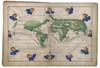 Ilustracja: <b class=pic_title>Atlas nauticus</b> <br />
<br />
<b class=pic_description>Rękopiśmienny, pergaminowy atlas żeglarski wybitnego kartografa weneckiego ofiarowany w roku 1567 królowi Zygmuntowi Augustowi, na mapie świata zaznaczono szlaki, którymi Portugalczycy dopłynęli do Ameryki, ok. 1540 r.</b> <br />
<br />
<b class=pic_author>fot.  autor: Battista Agnese</b><br />
<br />

