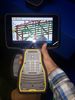 Ilustracja: <b class=pic_title>Intergeo 2018: tachimetry i odbiorniki GNSS</b> <br />
<br />
<b class=pic_description>Nowy rejestrator Trimble'a TSC7 początkowo zaskakuje rozmiarami, ale - o dziwo - w ręku leży całkiem nieźle i wcale nie jest ciężki</b> <br />
<br />
<b class=pic_author>fot.  Jerzy Królikowski</b><br />
<br />
