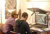Ilustracja: <b class=pic_title>Intergeo 2016: Fotogrametria</b> <br />
<br />
<b class=pic_description>Stoisko straży pożarnej w Hamburgu. Tamtejsi strażacy wykorzystują stację fotogrametryczną do analizy historycznych zdjęć lotniczych w poszukiwaniu niewybuchów, których w tym mieście jest ponoć sporo</b> <br />
<br />
<b class=pic_author>fot.  Jerzy Królikowski</b><br />
<br />
