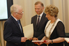 Ilustracja: <b class=pic_title>Inauguracja roku akademickiego 2018/2019 na Wydziale Geodezji i Kartografii Politechniki Warszawskiej</b> <br />
<br />
<b class=pic_description>...Franciszek Gwoździewicz...</b> <br />
<br />
<b class=pic_author>fot.  Damian Czekaj</b><br />
<br />
