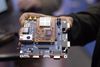 Ilustracja: <b class=pic_title>Intergeo 2016: Niwelatory, tachimetry i odbiorniki GNSS</b> <br />
<br />
<b class=pic_description>Brązowy podzespół to płyta GNSS-RTK amerykańskiej firmy Swift Navigation, którą wyróżnia niska cena ? około 500 dolarów</b> <br />
<br />
<b class=pic_author>fot.  Jerzy Królikowski</b><br />
<br />
