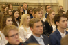 Ilustracja: <b class=pic_title>Inauguracja roku akademickiego 2018/2019 na Wydziale Geodezji i Kartografii Politechniki Warszawskiej</b> <br />
<br />
<b class=pic_description>To był dla nich bardzo ważny dzień - nowi studenci WGiK PW</b> <br />
<br />
<b class=pic_author>fot.  Damian Czekaj</b><br />
<br />
