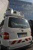 Ilustracja: <b class=pic_title>Targi Intergeo 2011</b> <br />
<br />
<b class=pic_description>Na dachu busa udoskonalony mobilny system skanowania Lynx kanadyjskiej firmy Optech</b> <br />
<br />
<b class=pic_author>fot.  Jerzy Królikowski</b><br />
<br />
