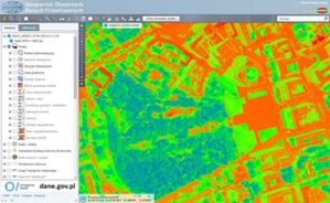 Ilustracja: Geoportale e-mapa wyliczą wskaźnik NDVI