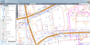 Ilustracja: Nowe usługi integrujące dane EGiB w geoportalu e-mapa