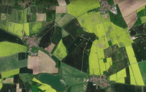 Ilustracja: Niemiecki urząd geodezyjny inwestuje w codzienne zobrazowania satelitarne <br />
Turyngia na zobrazowaniach firmy Planet