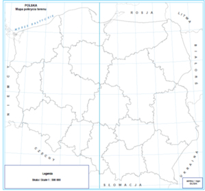 Ilustracja: Kto opracuje mapę pokrycia terenu Polski? <br />
Makieta mapy pokrycia terenu (SIWZ)