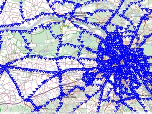 Ilustracja: GUGiK szuka chętnych do modernizacji podstawowej wysokościowej osnowy geodezyjnej <br />
Podstawowa osnowa geodezyjna w Geoportalu