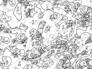 Ilustracja: GUGiK zamawia narzędzie do rozpoznawania elementów map glebowo-rolniczych <br />
Fragment mapy glebowo-rolniczej (załącznik do OPZ)