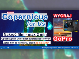 Ilustracja: Nagraj film o Copernicusie i wygraj kamerę