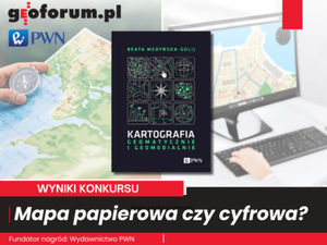 Ilustracja: Mapa papierowa czy cyfrowa? Ogłaszamy wyniki konkursu
