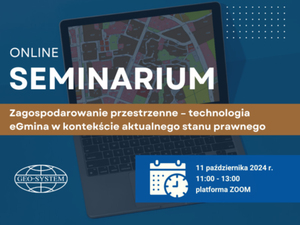 Ilustracja: Bezpłatne seminarium o zagospodarowaniu przestrzennym już w przyszłym tygodniu