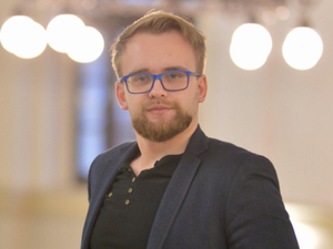 Ilustracja: Doktorant IGiG nagrodzony za pracę dot. tomografii GNSS <br />
Mgr inż. Adam Cegła