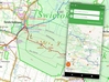 Ilustracja: Świętokrzyskie szlaki turystyczne w internecie i smartfonie
