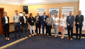 Ilustracja: Konferencja w Jachrance: nagrody dla samorządów <br />
Wyróżnieni użytkownicy technologii Geo-Systemu