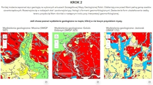 Ilustracja: Aplikacje mapowe nagrodzone minigrantami Anny Pasek już dostępne <br />
Fragment aplikacji zespołu UW