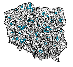 Znamy wyniki Narodowego Spisu Powszechnego 2021
Gminy o przyroście ludności większym niż 10% w 2021 r. Ilustracja: Znamy wyniki Narodowego Spisu Powszechnego 2021 <br />
Gminy o przyroście ludności większym niż 10% w 2021 r.