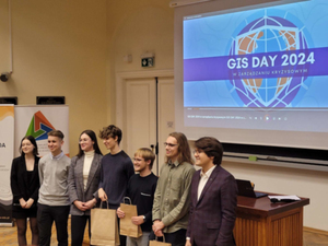 Ilustracja: GIS w zarządzaniu kryzysowym <br />
Laureaci jednego z konkursów